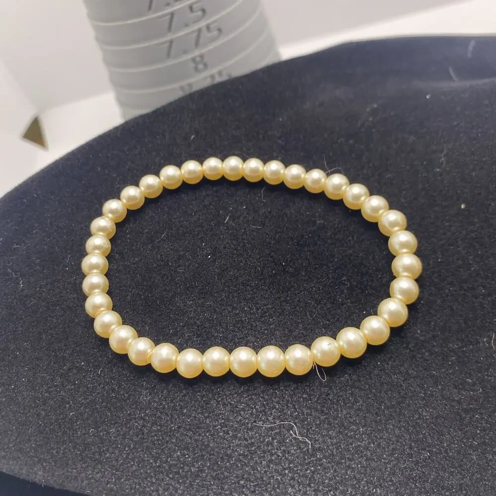 Womens Faux Pearl Bracelet Womens Fashion